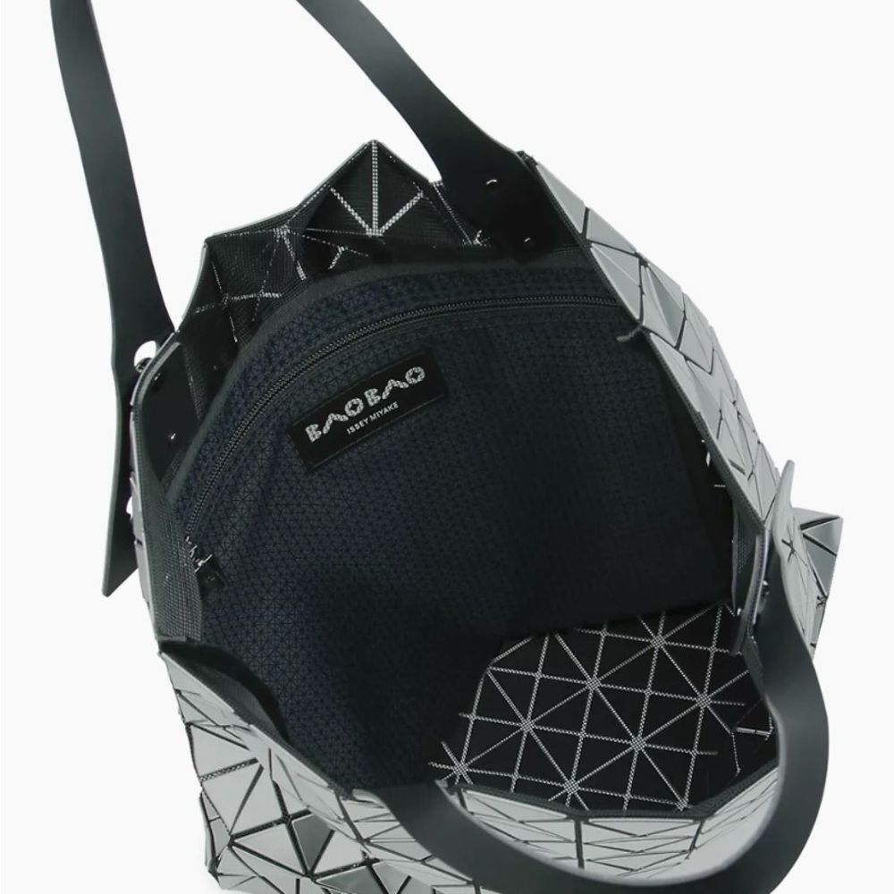 NWT Bao bao Issey Miyake Prism Tote silver - Picture 8 of 16